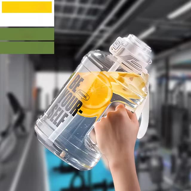 Large capacity sports water bottle