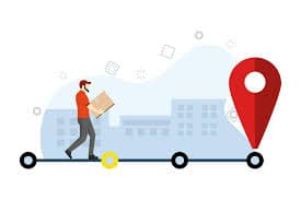 Order Tracking Illustration